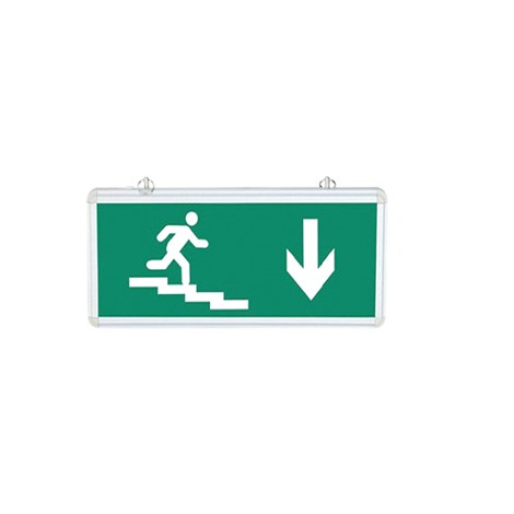Exit (Çift Yönlü - Aşağı Merdivenli Yazısız)